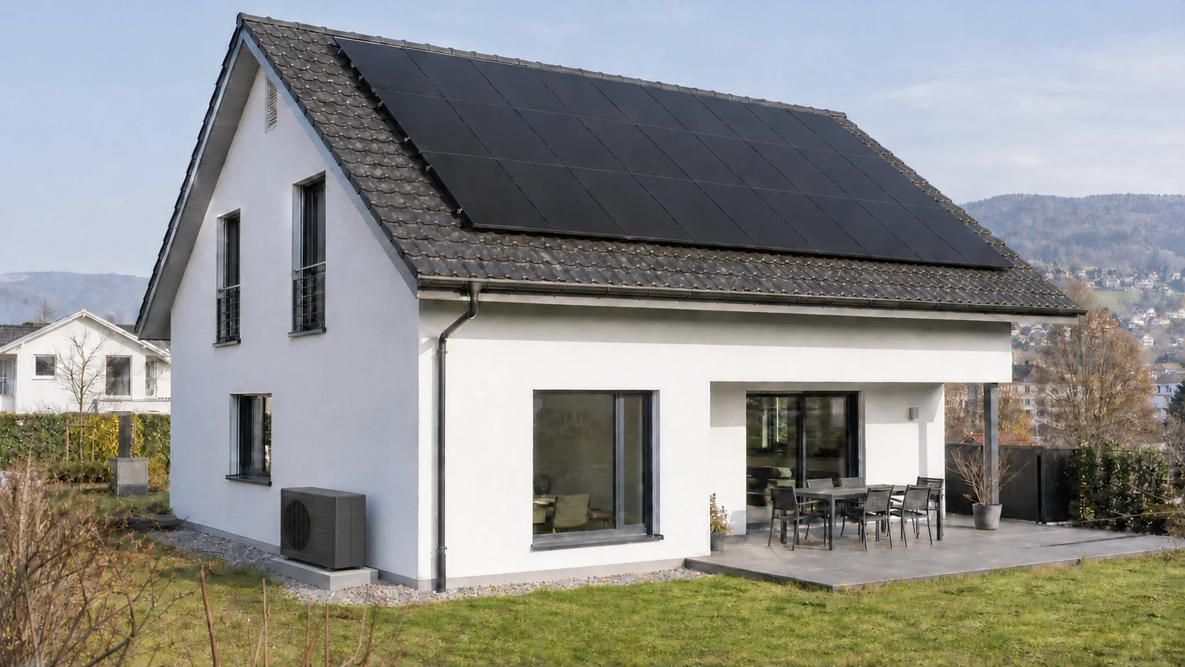 Wärmepumpe mit Photovoltaik kombinieren