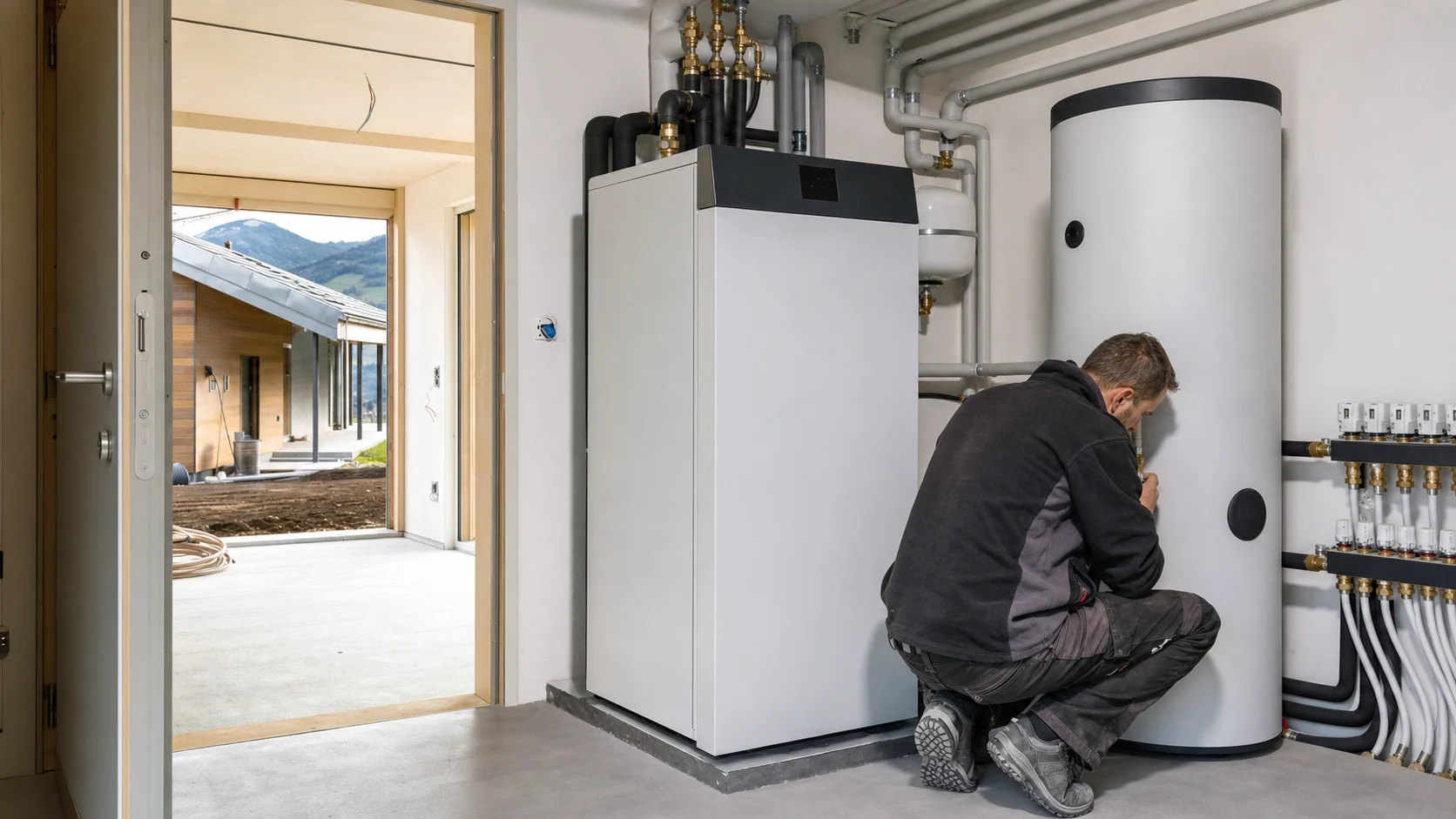 Wärmepumpe im Neubau: Planung, Kosten und Effizienz Wärmepumpe im Neubau: Planung, Kosten und Effizienz